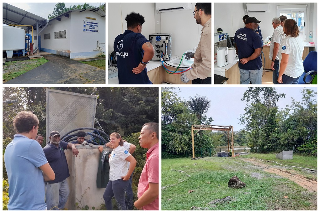 InovaYa potabilisation Guyane traitement eau ARS Office Guyanais de l'Eau Société des Eaux de Guyane