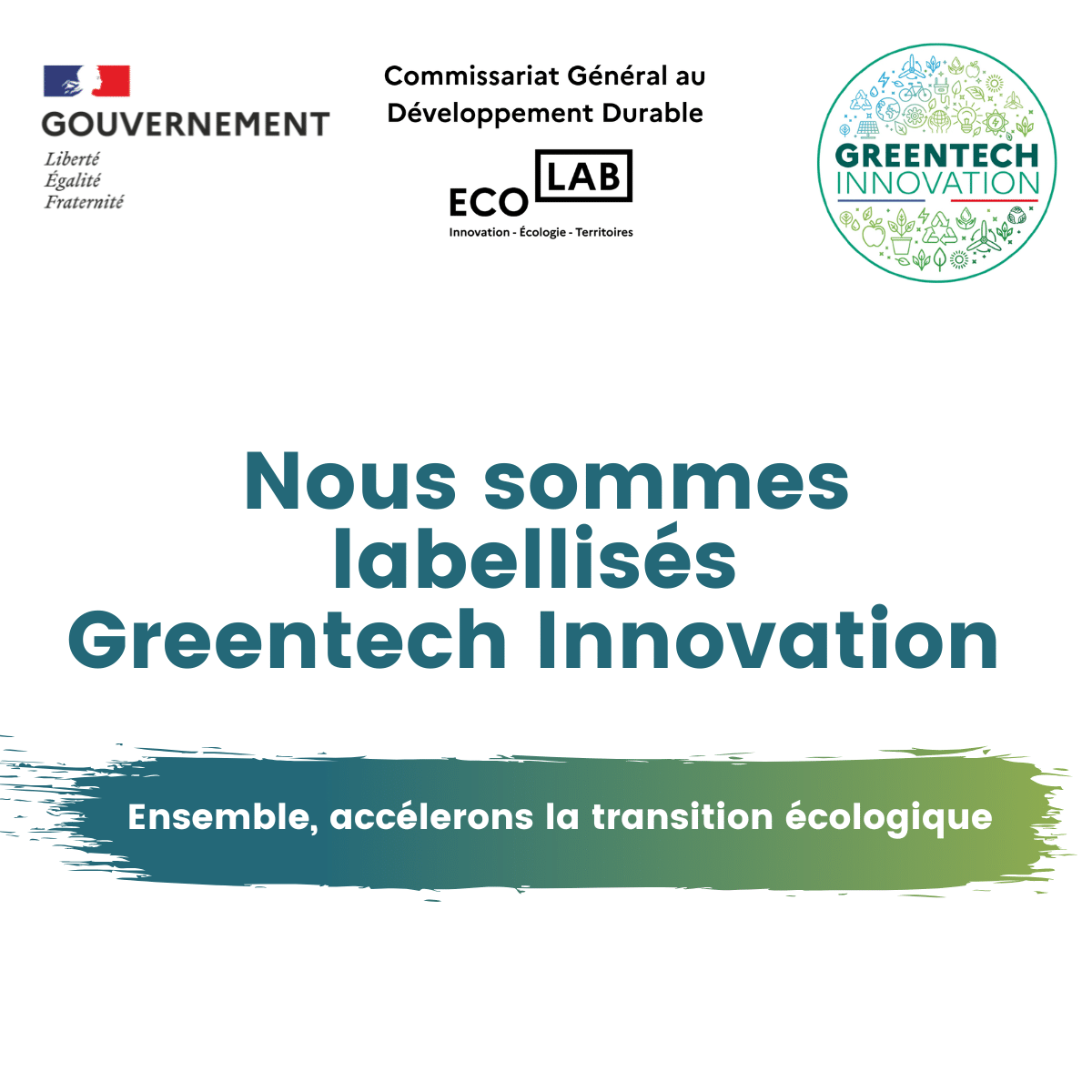 InovaYa entreprise à impact labellisée Greentech Innovation 2026